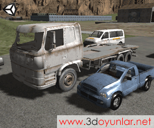 3D Eski Araba Sürme