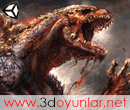 3D Oyun: 3D Godzilla - 3 boyutlu olarak sinemalarda yerini alan bilim kurgu filmi godzilla sinema filmi iin yaplm tantm oyunu