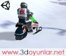 3D Oyun: 3D Kar Motosikleti - Son model ve profesyonel kar motosikletleri ile snow cross yarışlarına katılıyoruz