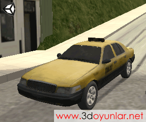 3D Taksi Sürücüsü