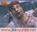 3D Oyun: Byk Zombi Sorunu - Bamz byk belada, zombiler her yerde, motosikletinize ulan ve hemen oradan kan