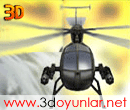 3D Oyun: Helikopter Sava - Askeri helikopter ile size verilen grev alanlarna giderek dman tank ve helikopterlere kar geliyoruz