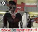 3D Oyun: Metro İstasyonu Zombileri - Metro istasyonunda sıkışıp kaldınız, etrafa dağılmış silahları bulup zombileri tek tek avlamanız gerekecek