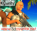 3D Oyun: Online Sahil Sava - Counter strike benzeri online kullanclarla deniz kenarnda sahil sava yapyoruz