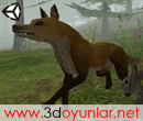 3D Oyun: Online Vahşi Hayvanlar - Vahşi hayvanlarla dolu bir ormanda seçtiğiniz vahşi hayvan ile dolaşın