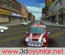 3D Oyun: ehir i Grev - ehir ierisinde bize verilen grevleri mini cooper arabamzla yerine getiriyoruz, ehir trafiinde trafik kurallarna uyarak araba kullanabiliyoruz