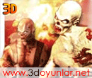 3D Oyun: Zombi Baskn - zel bir alanda yaplan saldr sonucu insanlar zombiye dnr, bu ortamda hayatta kalmaya alyoruz