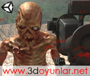 3D Oyun: Zombie Strike - Etrafa yaylm ve nereden geldikleri belli olmayan zombileri yoketmeyi hedefliyoruz