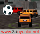 3D Oyun: Hummer Futbolu - Bu oyunumuzda futbol oynayan oyuncular dier futbol oyunlarna gre biraz farkl burda hummer arabalar futbol oynuyorlar