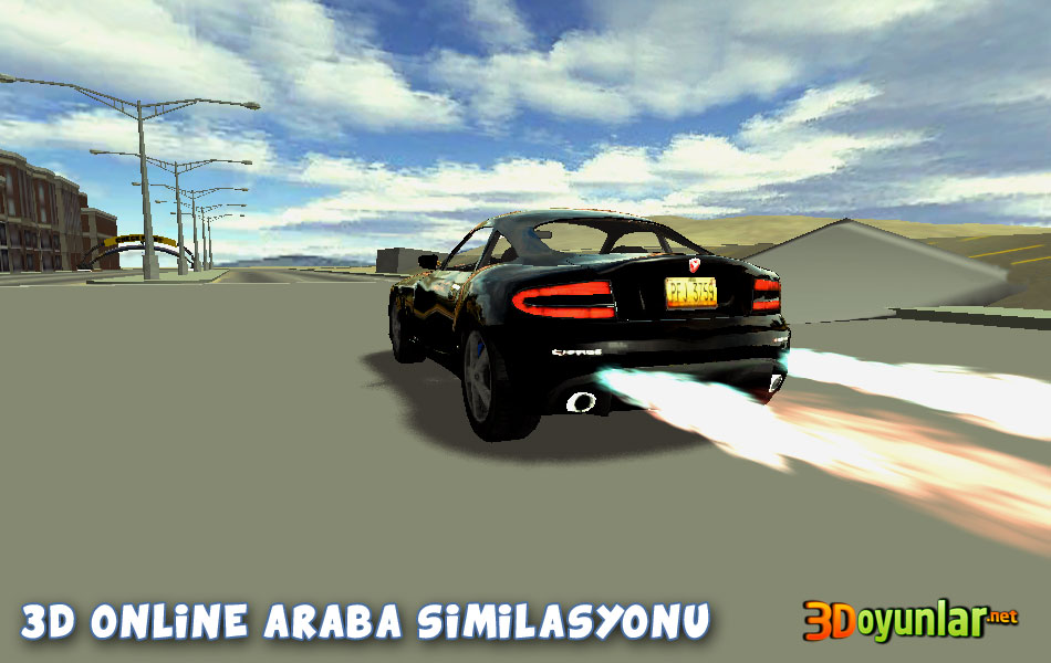 3D Online Araba Similasyonu