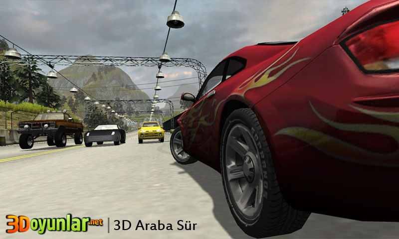 3D Araba Kullanma