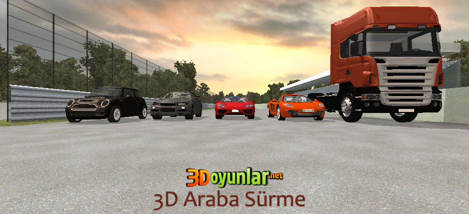3D Araba Sürme