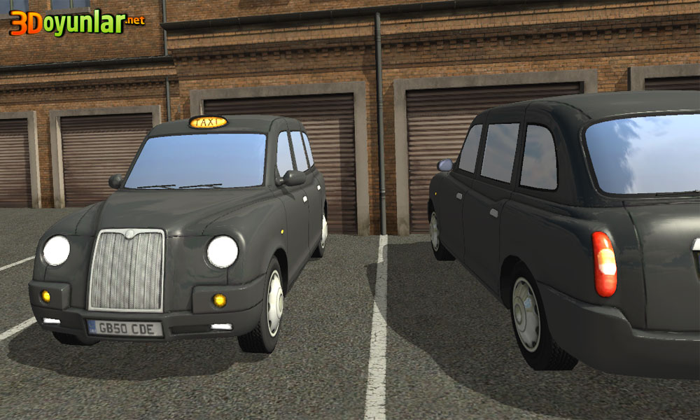 3D Londra Taksi Şoförü