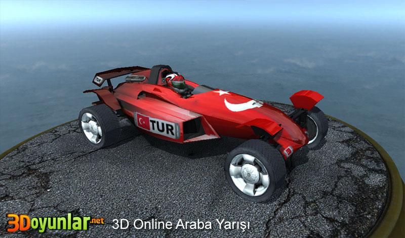 3D Online Araba Yarışı Arabası