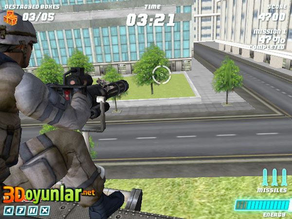 3D Savaş Helikopteri