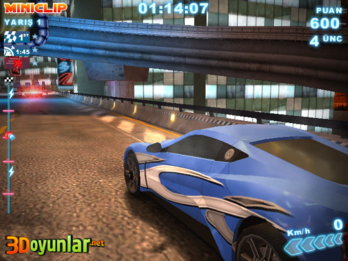 3D Turbo Yarışçı