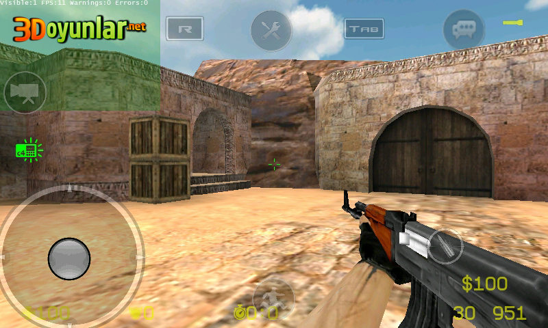 Counter Strike 1.6 Android Oyun Görüntüsü
