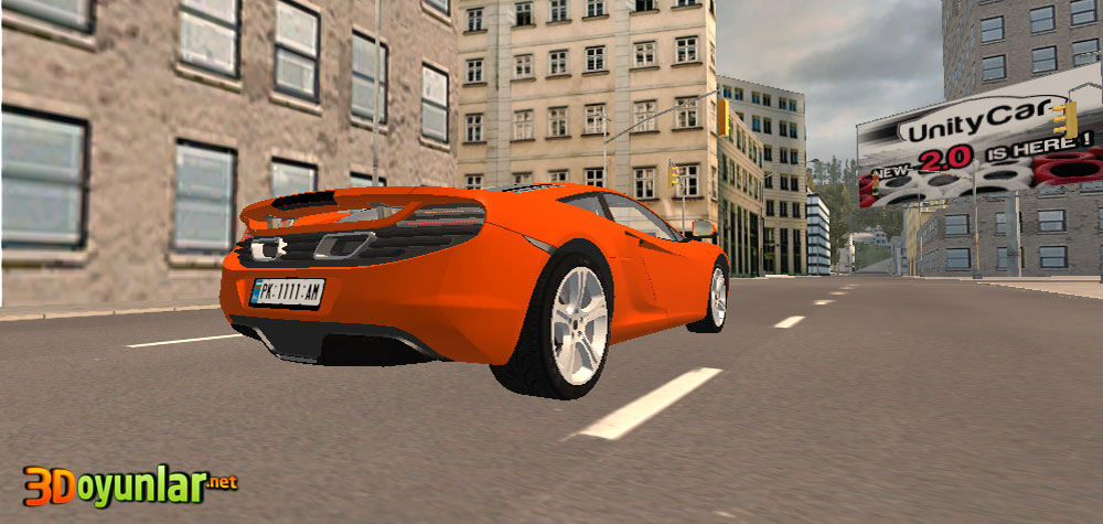3D Araba Simülasyonu